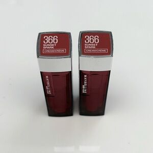 2 set Maybelline Color Sensational Lipcolor
#366 SUNSET SPARK lipstick